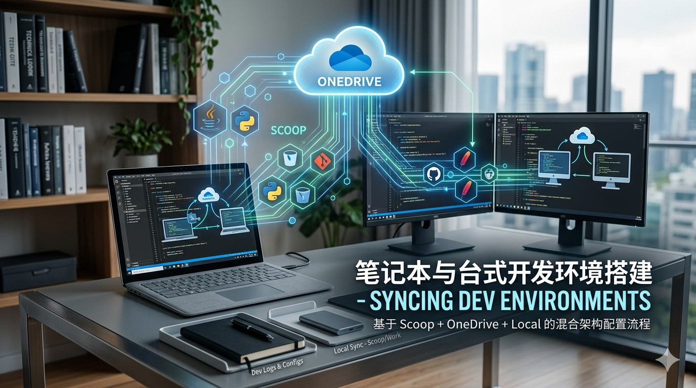 Featured image of post 笔记本与台式开发环境搭建